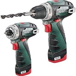 Metabo Powermaxx Basic Bs | 12V Cordless Drill Machine/Screw Driver With Light | One 2Ah Li-Power Battery Chuck Capacity 1-10Mm | 1400 Rpm | Torque Upto 34 Nm | 3 Year Warranty, Green-2