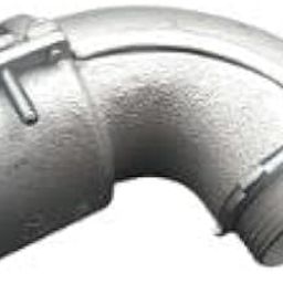 COREX 2 1/2" Flex 90-degree Connector, Squeeze-Type, Malleable Iron, Insulated Throat-image-50