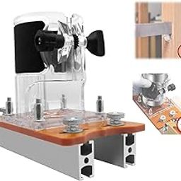 Serplex® Woodwork Router Base Tool, 2 in 1 Router Guide Attachment Router for Inside Diameter 65mm Base, Router Slotting Bracket Slotted Base and Fastening Bracket for Cabinet Closet Furniture-image-48