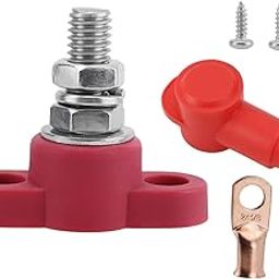 BNF®M10 Terminal Block Stud Power Distribution Block for Auto Truck RV Boat Red|Business & Industrial | Electrical & Test Equipment | Connectors, Switches & Wire |1 M10 Terminal Block Stud-12