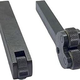 Knurling Tool Set of 2 Single Knurl Tool & Knurling Tool Pivot Head for Lathe Double Head Adjustable-image-63