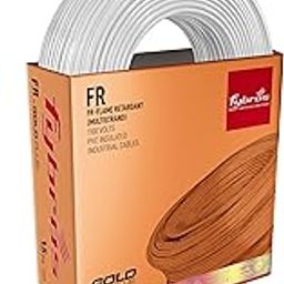 Fybros FR 1.5 sq/mm White 45 m Cable High Purity Copper Wire suitable for Home and Domestic-Industrial Electric Wiring-image-66