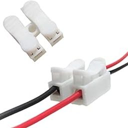 UNIVERSAL HUB 30PCS 2-Pin Push quick Cable Clamp Terminal Block connector for Wire LED Light Strip Wire Connection Suitable as basic connector, Easy to Use, Quality and nice Performance-image-11