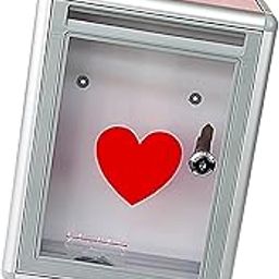 Donation Box Suggestion Box Wedding Cards Box for Charity Mail Front|Home & Garden|Home & Garden|Home & Garden|2 Keys-image-71