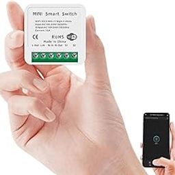 LICHTS WiFi Switch Remote Control Smart Switch Module ABC Shell Socket for Home 16A-6