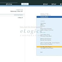 Top StockItem wise Sale & Purchase Report - Tally Add-On (E-mail Delivery - No CD) - Single User-5