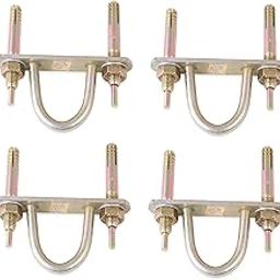 Tunir 4 Set of D-Hook with 8 Complete Fasteners - Storage Hook, Heavy Duty - 4 Pieces-15
