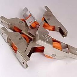 Aluminium Door Window Wheel (6 Pcs) Orange (Inner)-picture-15