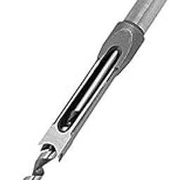 12.7mm (1/2") High Speed Steel Square Hole Drill Bit for Wood, Square Hole Saw Mortising Chisel Woodworking Tool Woodworking Square Drill Bits Auger Drill Bit Square Hole Bit Wood Drill Bit-74