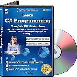 VIDEO TRAINING Mastering C Sharp Programming Training Tutorial Video Dvd Fast Learning Self-Paced High Quality Training Videos With Examples|No Subscription Required|Lifetime Access|No Limits-97