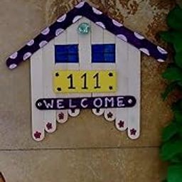 100% Handcrafted House Number Plate - Handmade, Customized & Made To Order-image-83