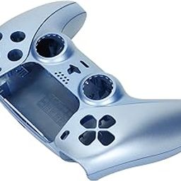 Ubersweet® Gamepad Button and Shell, Game Controller DIY Shell Compatible Personalized for PS5 Controller (Blue) [video game]-16