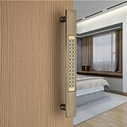 COMPASS 12" Brass Main Door Handle | Door Handles for Main Door | Pull Handles for All The Doors of House | Office | Hotels | PH-HXJ (Pack of 1, Antique Finish)-image-33