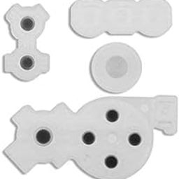 OSTENT Button Conductive Rubber Contact Pad Compatible for Nintendo Wii Remote Controller - Pack of 5-image-9
