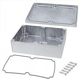 BUD Industries AN-1306-A IP68 Aluminum 6.73x4.76x2.17 Enclosure, Natural-image-51