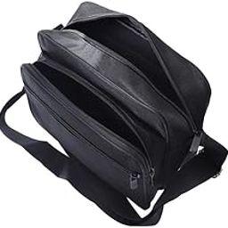 Thickened Tool Bag Zipper Tool Pouch 24x19cm Multipurpose for Plumbers Black-image-91