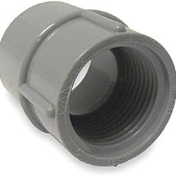 Cantex Female Adapter, PVC, 2" Conduit Size, 2-1/8" Overall Length - 5140048-image-57