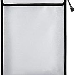 Fireproof Document Bag (2000℉), 15”x 11”Waterproof Fireproof Money Bag for Cash with Zipper, Important Document Storage Organizer for Valuables, Legal Documents Safe-image-37