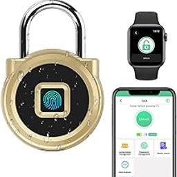 eLinkSmart Gym Locker Digital Padlock,Opening by Fingerprint or Remote via Phone App, Keyless, Unlock Record, IP65 Waterproof, Anti-Theft-image-71