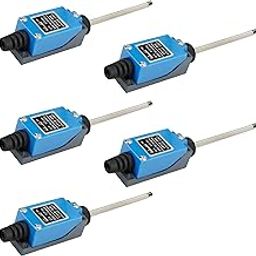 5PCS ME-9101 Momentary Limit Switch Travel Switch, yusheng Flexible Coil Spring Bar Momentary Limit Switch arduino Switch NC-NO CNC Mill Laser Plasma Router (5PCS, ME-9101 Flexible Coil-image-41