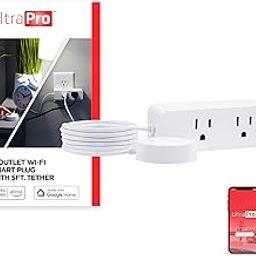 UltraPro™ 2-Port Pluggable Wi-Fi Smart Switch, Connected 2.4GHz Wi-Fi Smart Plug, Compatible with Alexa, Google Assistant, No Hub Required, ON/OFF Switch, Easy to Use App, 60343-image-38