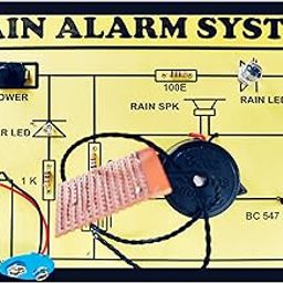 Rain Alarm System, Wired Sensor and Alarm Module-10