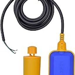 Water Float Switch Sensor for Automatic Water Level Controller (3 Meter Wire) - Accurate Tank Level Indicator & Float Valve - Pack of 1-30