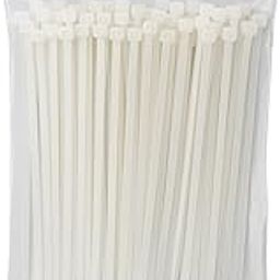 Cable Zip ties White 100 mm x 1.9 mm,4" inch cable tie pack of 200 nos Multipurpose Self locking-image-20