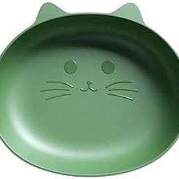ATORSE 5xDesktop Spit Bone Dish Garbage Dish Cake Organizer Serveware Home Tableware Green Cat Shape-image-20