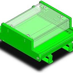 Gaurang DIN Rail Transparent Enclosures for 108mm wide PCB on Rails DIN for Electronic Home Automation PLC Switch box Control Box (TE78 For 108mm PCB) (TE78-100 - PCB Size : 108 x 105 mm)-12