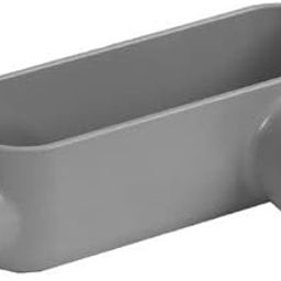 Morris 14101 Rigid Conduit Body, Aluminum, Type LL, Threaded, 3/4" Thread Size, 5-Pack-image-4