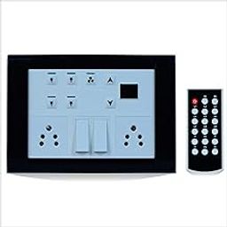 Carolight Remote Controlled Switch for 4 Lights and 1 Fan, Home Automation (Black)-image-44
