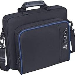 TASLAR Carrying Case Travel Storage Carry Case Protective Shoulder Hand Bag Portable System Console Accessories Compatible with PS4 PlayStation 4 (Black)-20