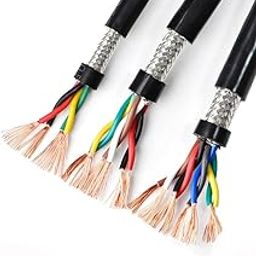 NETFEN 1Meter RVSP Cable 20/18AWG 2/4/6/8 Core RS485 Signal Control Line Twisted Shielded Insulation PVC Copper Wire Audio Cable DIY (Size : 2 Cores, Color : 20 AWG 1Meter)-image-77