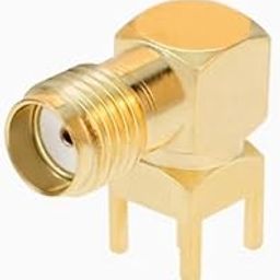 NBR SMA Female Right Angle PCB Board/Panel Mounting and Welding Edge Type Connector- 1 pc.-picture-11