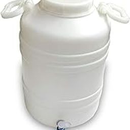 Plastic Water Dispenser/Bottle/tank/jar/Drum/Can/20l/25 Litre with Handle, Lid and Tap | Heavy Duty Durable Water Dispenser for Home/Kitchen/Office (30 litres)-image-39