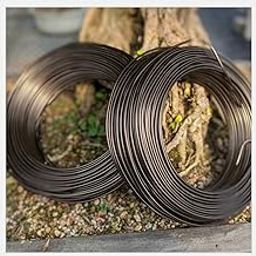 GREENARTZ 50Mtr Anodized Aluminium Wire 2mm for Garden Fencing Plant Trellis Bonsai Electrical Application-image-6
