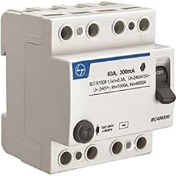 Lauritz Knudsen (Formerly L&T Switchgear Business) Tripper BC406310 | Tripper RCCB 63A FP 415V AC 100mA | White | Useful in Overload, Short-Circuit & Isolation with Extended Warranty Up to 5 Years-picture-18