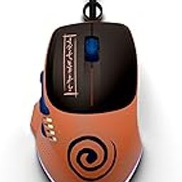 Kreo X Naruto Hawk Gaming Mouse with Programmable Buttons & RGB Lighting, Top Pixart Sensor, Adjustable DPI with 1.5m Long Braided Cable and Optical Sensor, Lightweight & Durable (Orange)-image-33