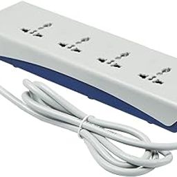 Havells Royalstar 4+1 Spikeguard (2 mtr) 10A, USB 2.1A (AHNKOXB101)-picture-18