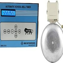 DeHMY Automatic Timer System with 9 inch Gong Bell (Timer + GONG Bell 9 INCH)-16