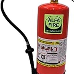Alfa Fire 9L AFFF Foam Fire Extinguisher – 3-Year Content Expiry – Refillable – BIS Certified – Mild Steel Body – Class A & B Fires | Petrol, Oil, Wood, Plastic Fire Safety-image-31