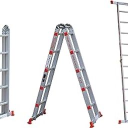 Prime Amaze Multipurpose (10Ft.) "Made in India" Foldable Aluminium Ladder (with Platform) - 5YEARS Warranty-image-43