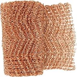 lvifloae Copper Mesh Rolls Steam Filter 12.7cmx6m Snail Trap Proof Copper Woven Wire Mesh Dense Filter Mesh Woven Crafts Window Protection Mesh-image-26