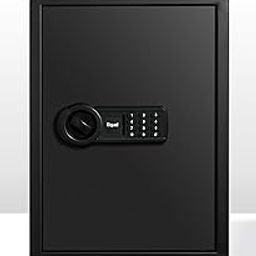 Equal 55L SecureLite Safe Locker for Home | Economic Electronic Safe Locker with Programmable Pincode Access and Mechanical Emergency Key | 3 Years Limited Warranty | 55 Liter - Black-41