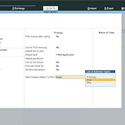 Company Address Print on basis of Voucher Type wise in Invoice - Tally Add-On (E-mail Delivery - No CD) - Single User-11