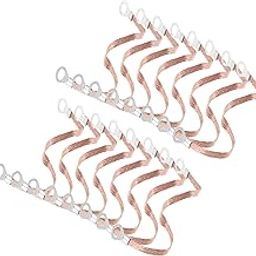 Gadpiparty 2sets Flat Wire Grounding Cable Braided Ground Wire Sheet Cable Straps for Grounding 100pcs*2-image-42
