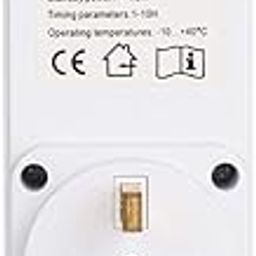F FABOBJECTS® Timer,Electrical Outlet Plug Timer Socket Countdown Smart Time Setting Swtich Timer Control Socket-22