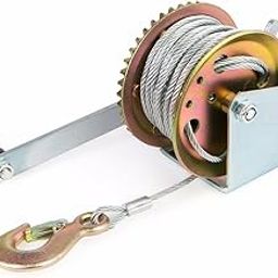 Bellveen® 1200lbs Hand Winch with 10m Steel Wire Cable | Pack of 1-image-26