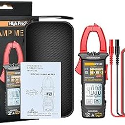 PN109 Tester 4000 Count Multimeter Clamp Meter With Backlit Buzzer Flashlight Ohmmeter Voltmeter-image-16
